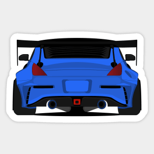 350Z BLUE Sticker